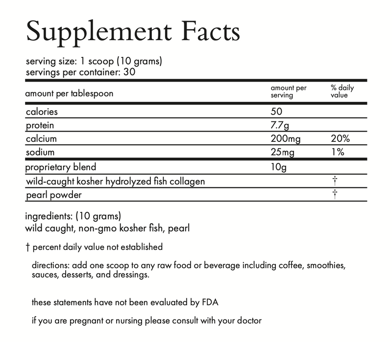 holi (mane) supplement facts